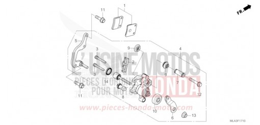 PARKING BRAKE CALIPER CMX1100DN de 2022